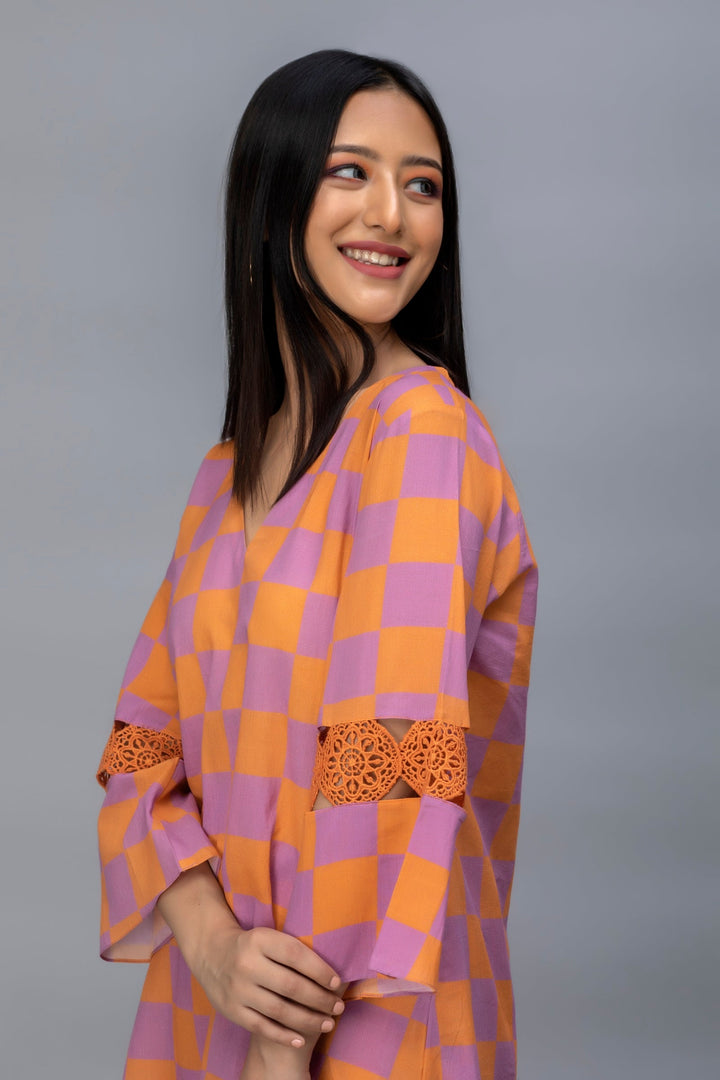 Lilium Printed Cotton Coord Set